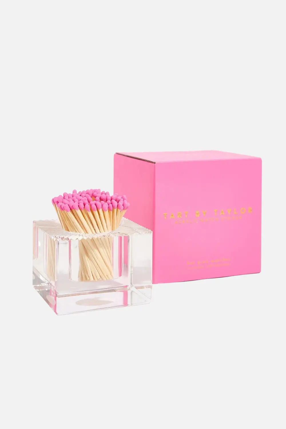Tart By Taylor Square Match Striker With Hot Pink Matches 1