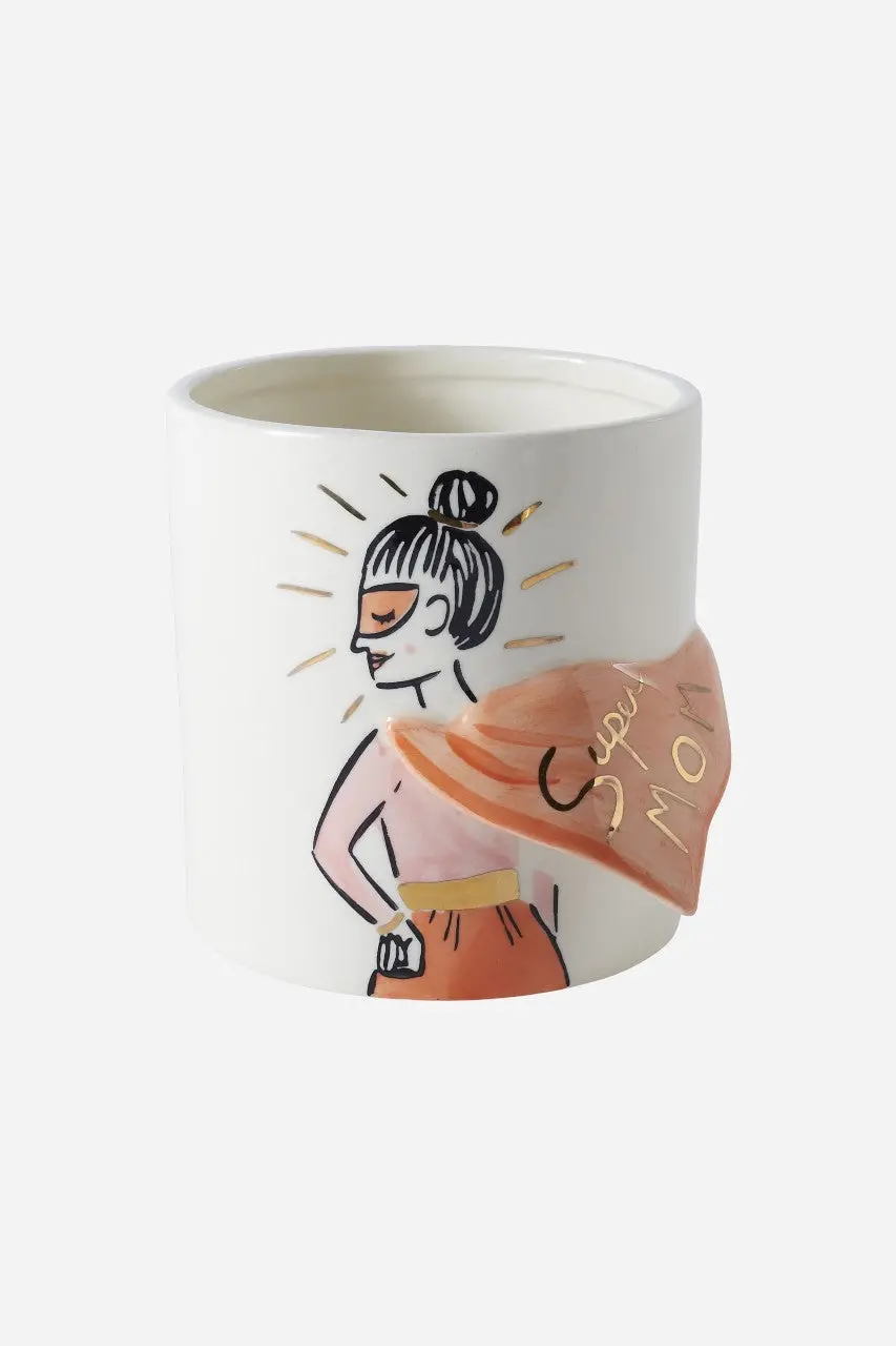 Super Mom Planter Pot 1