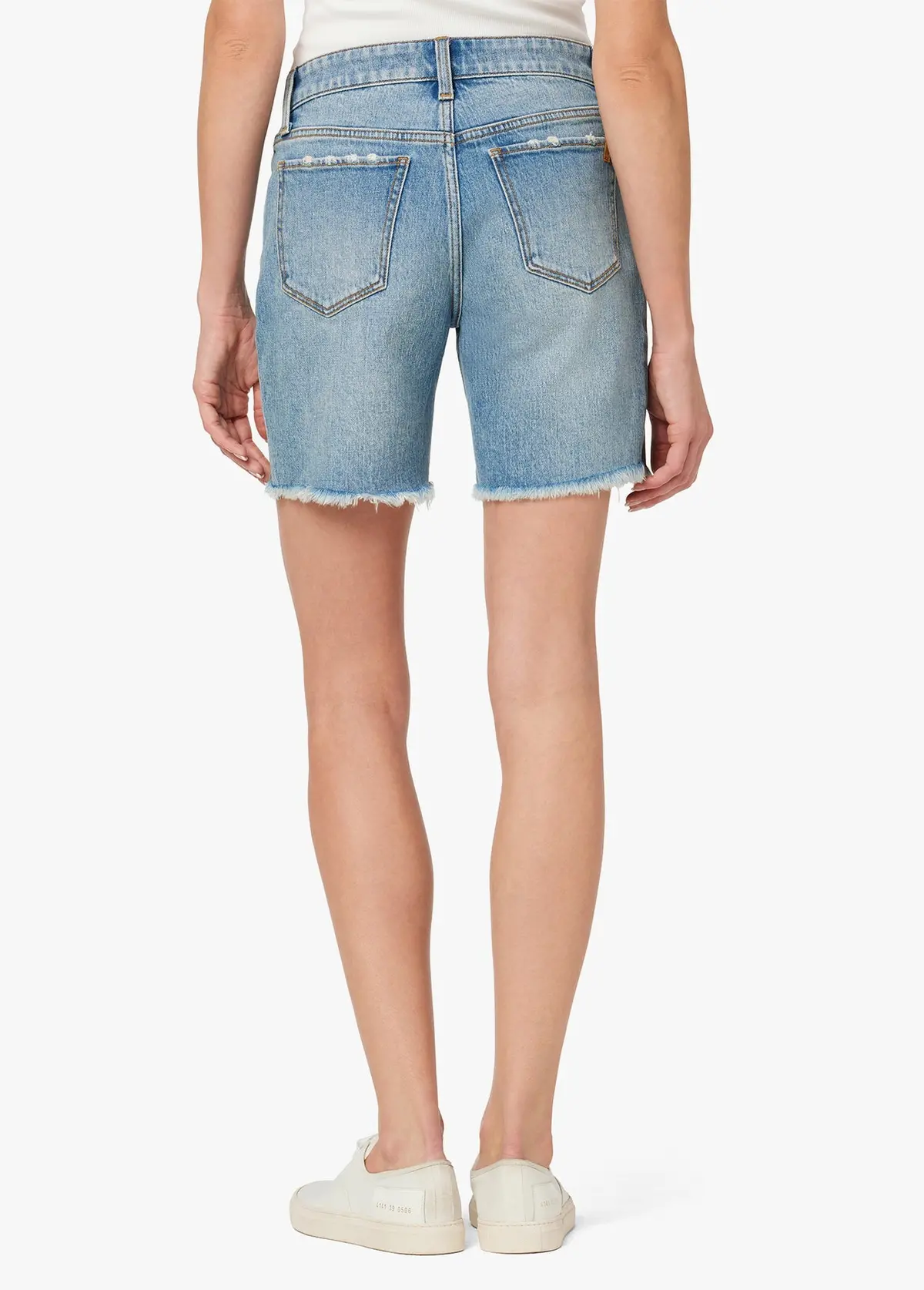 Joes Jeans The 7" Lara Bermuda Short Frayed Hem In So Proud 3