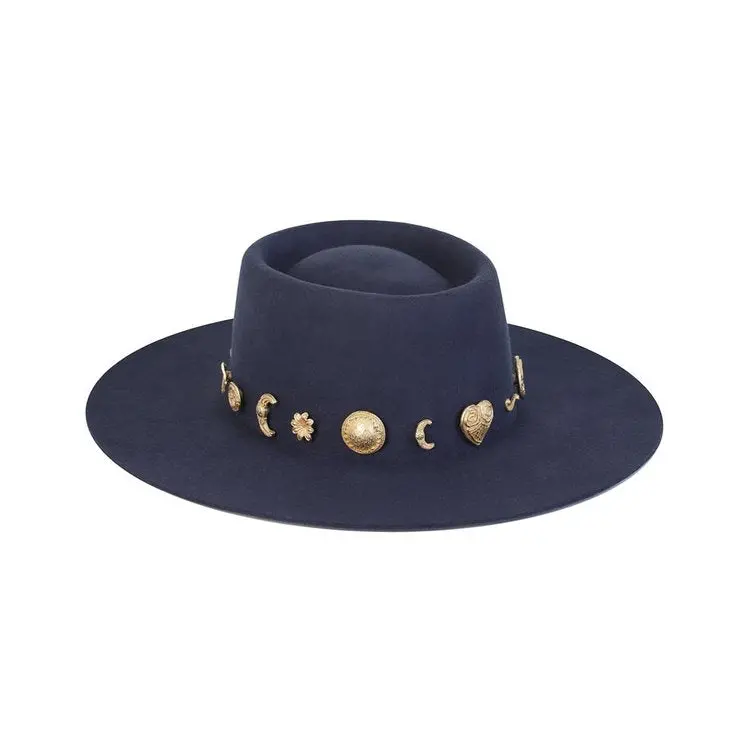 Lack Of Color The Cosmic Boater In Navy 1