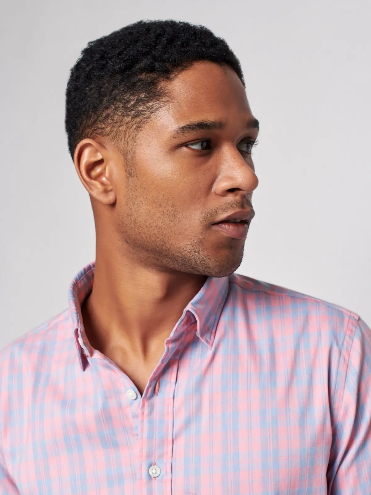 Faherty The Movement Shirt In Summer Rose Plaid 2