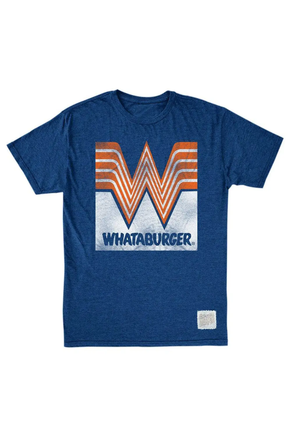 The Original Retro Brand Whataburger Tee In Heather Cobalt 1