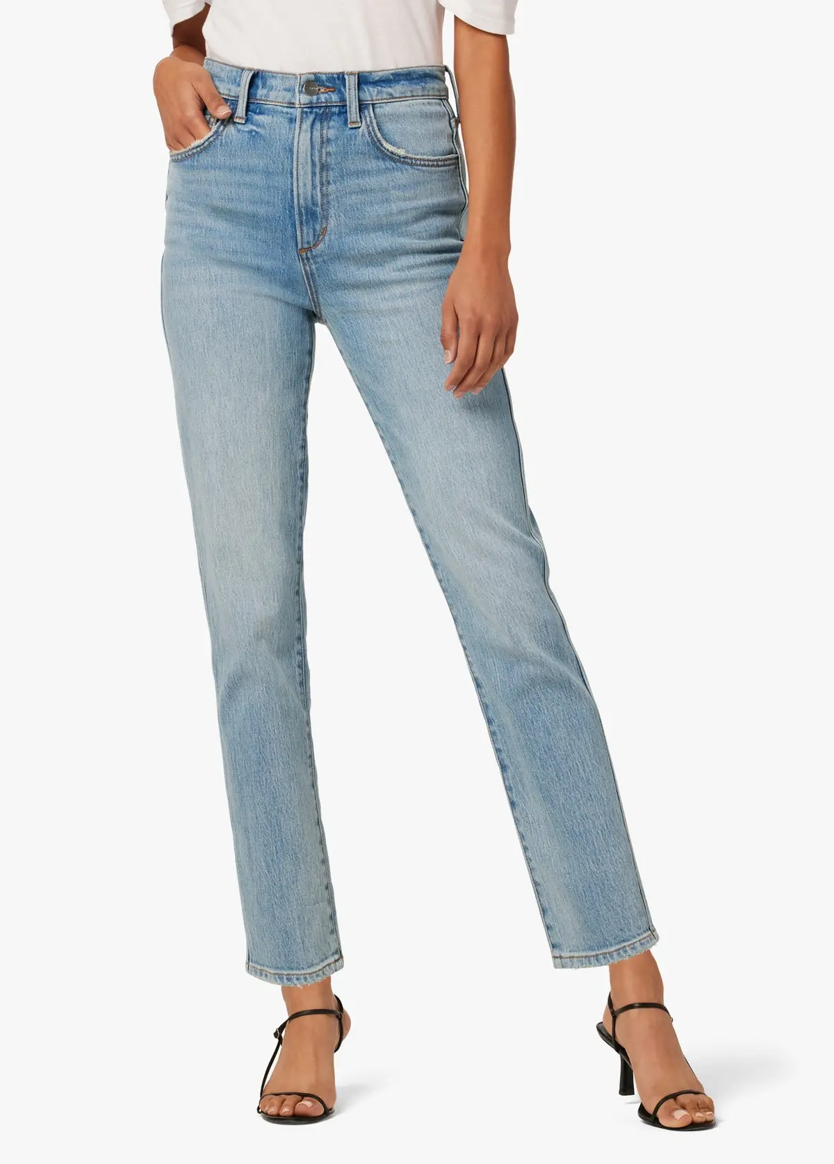 Joes Jeans The Raine High Rise Straight Ankle Vintage Stretch In Brightside 1