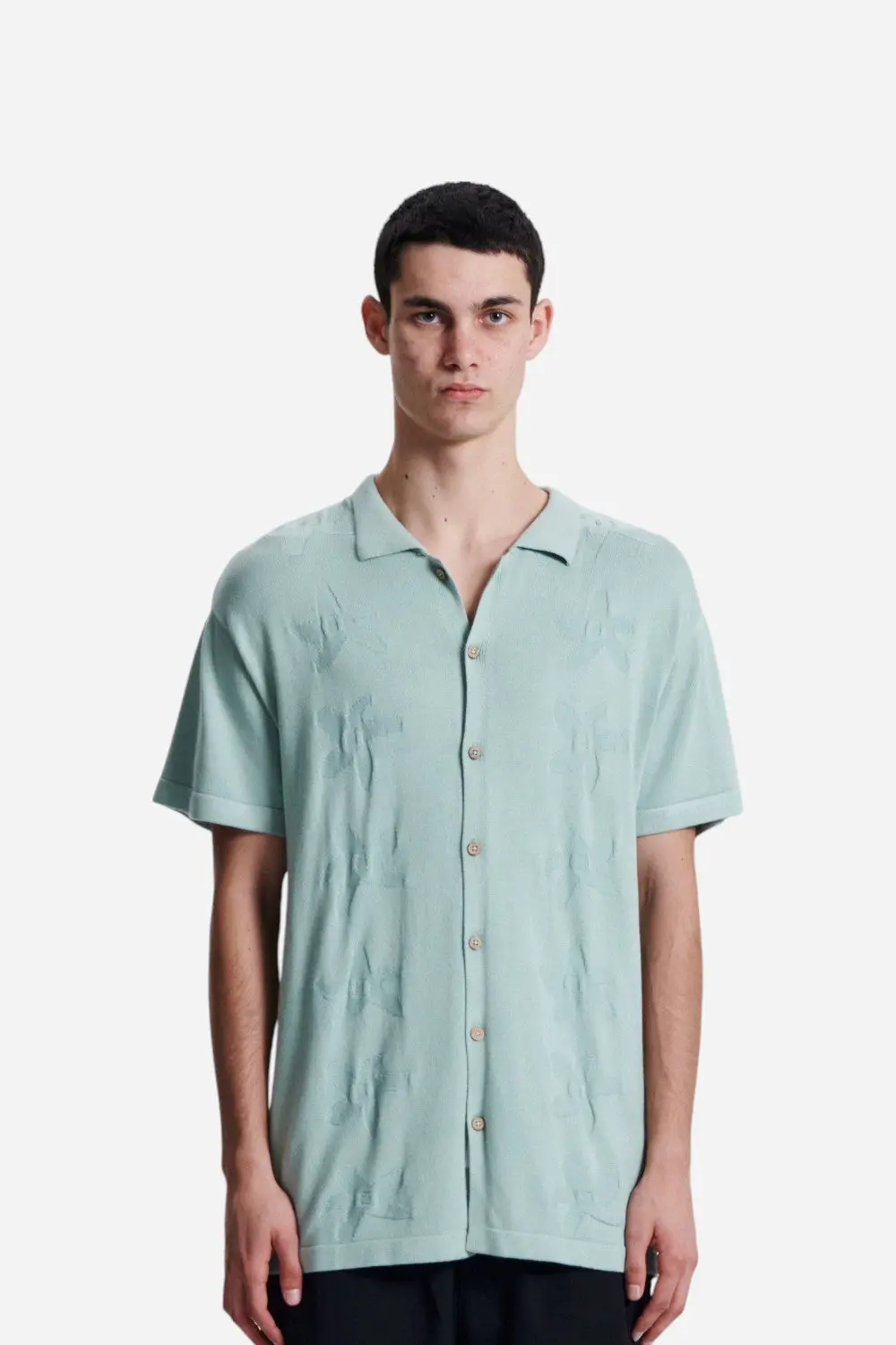 The Critical Slide Society Seeker Polo In Moss 1