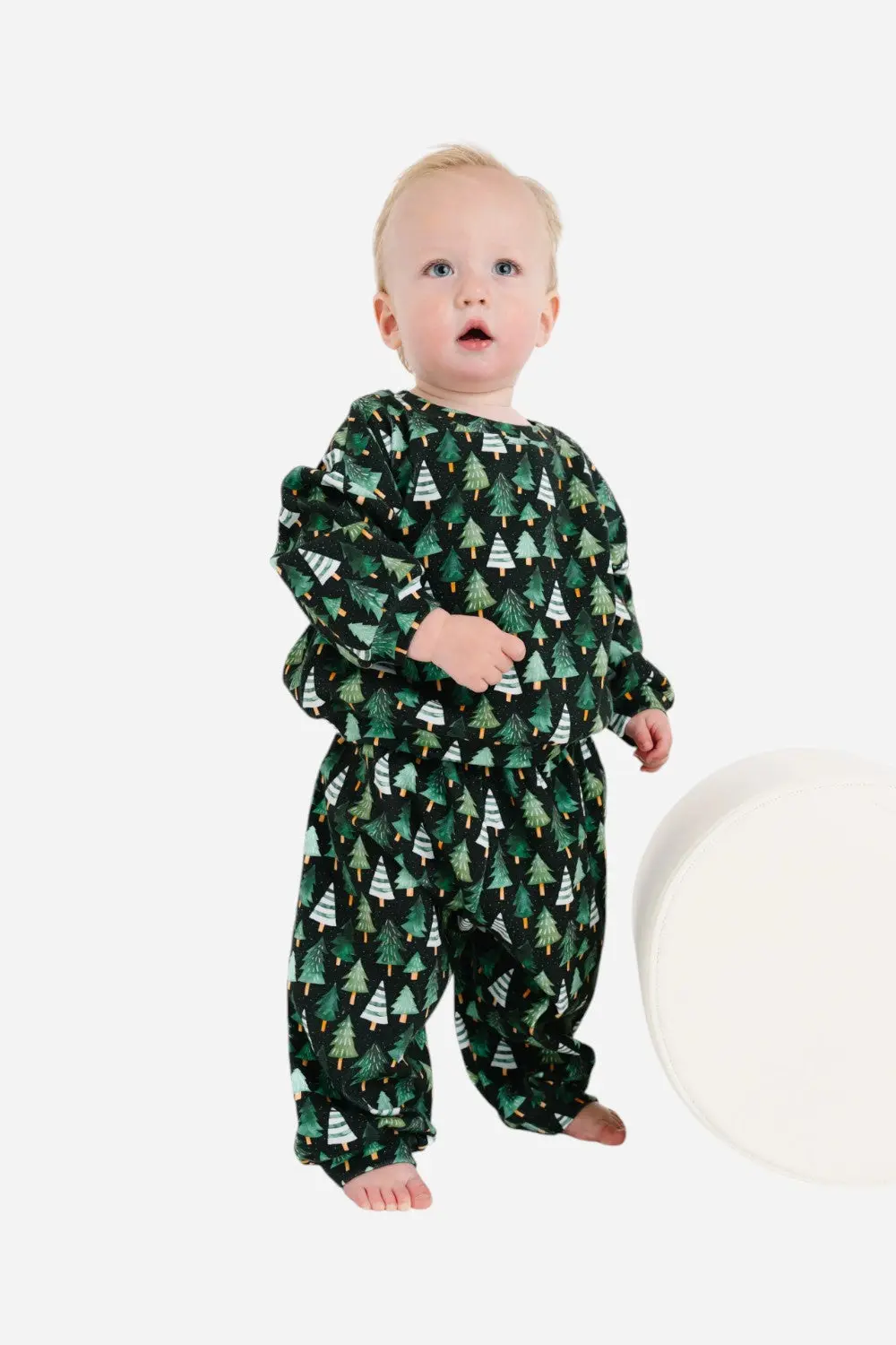 The Little One Shop Evergreen Sweatsuit 1