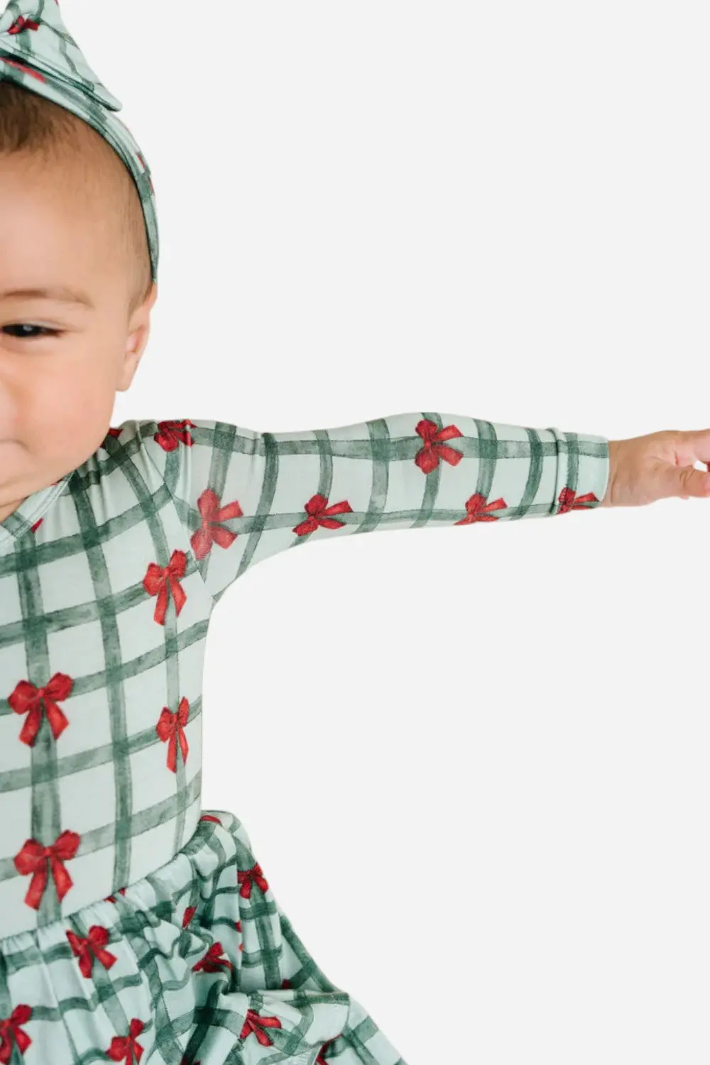 The Little One Shop Gift Wrapped Bodysuit Bamboo Dress 5