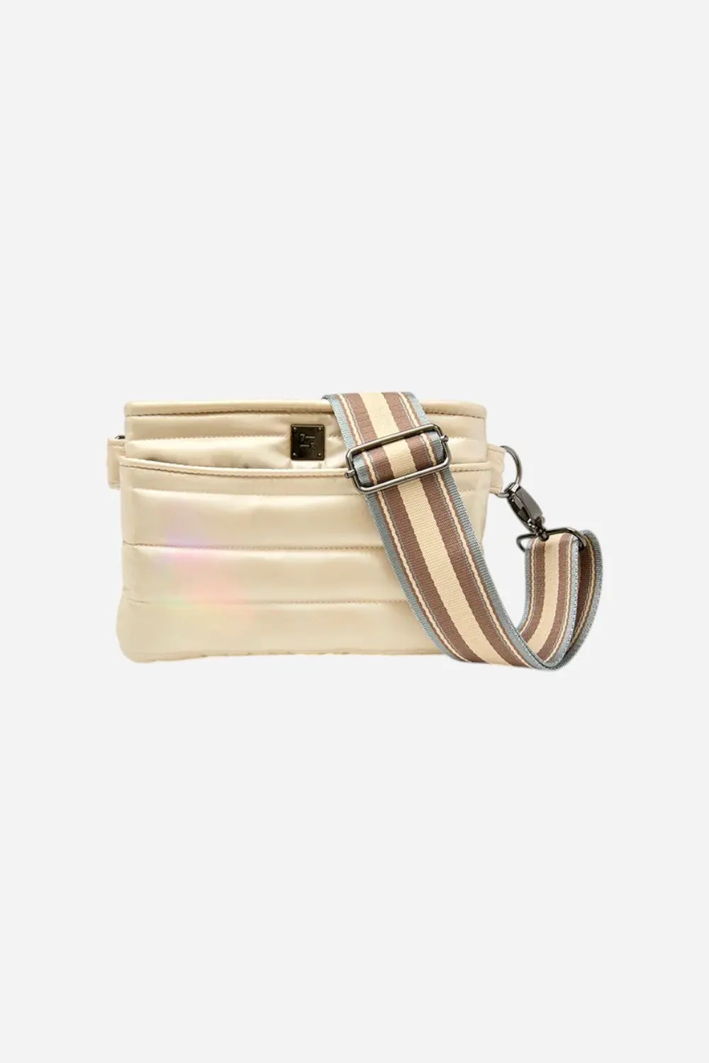 Think Royln Bum Bag/Crossbody In Pearl Cream 1