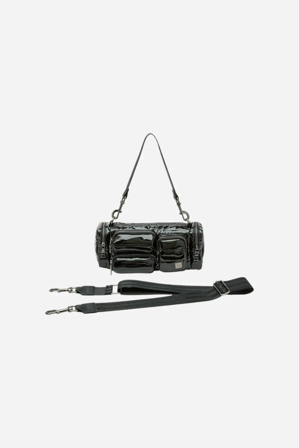 Think Royln Lady Cargo In Black Patent 1
