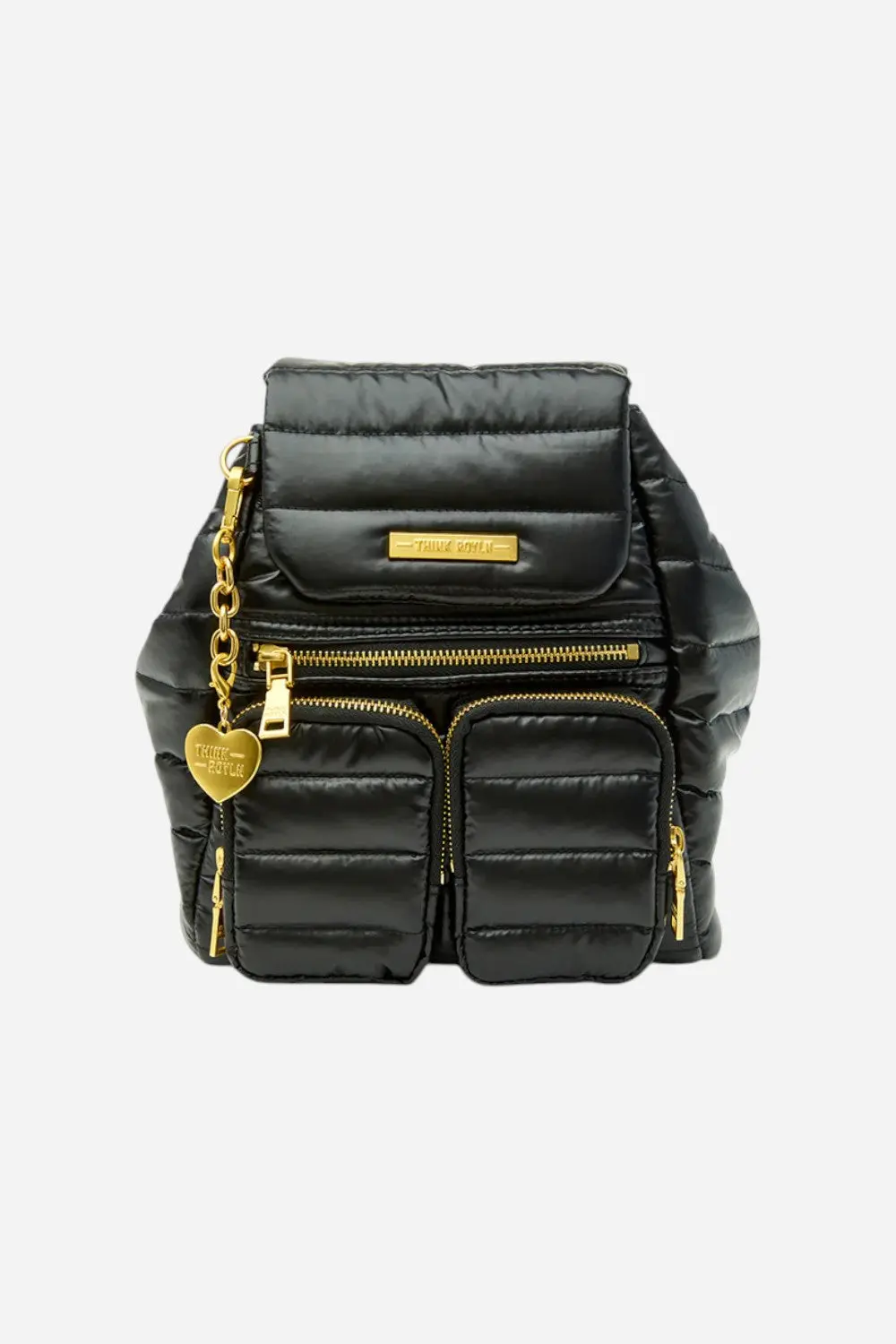 Think Royln Legend Backpack In Pearl Black 1