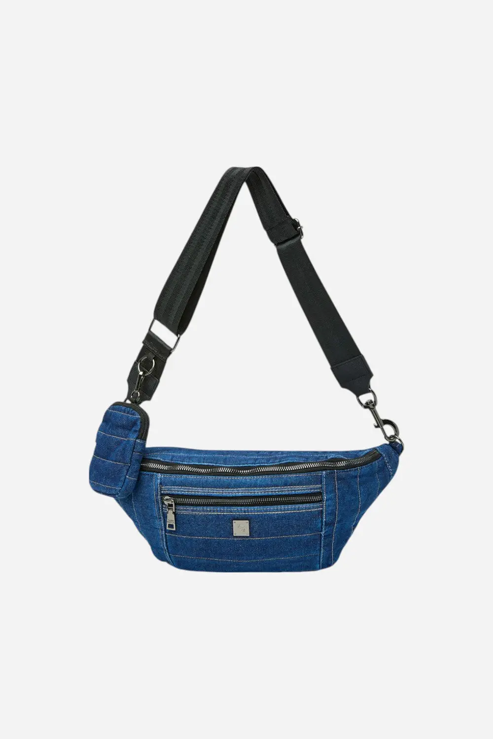 Think Royln Sister Sling Bag Stone Washed Denim 1