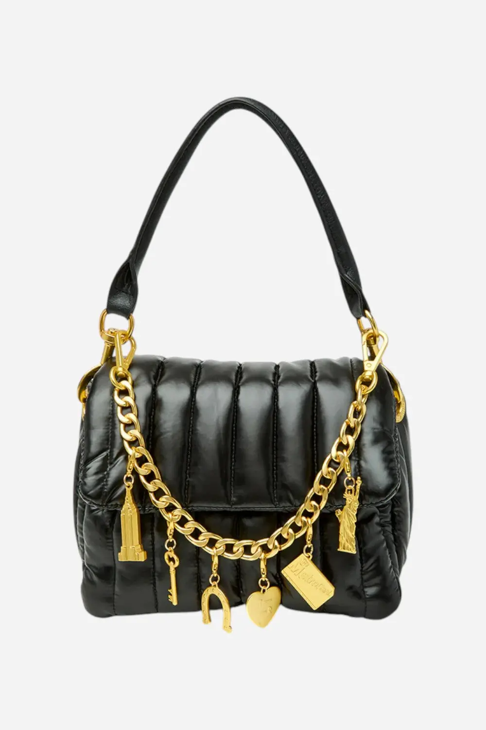 Think Royln Tr Loves Nyc Charm Chain In Gold 2