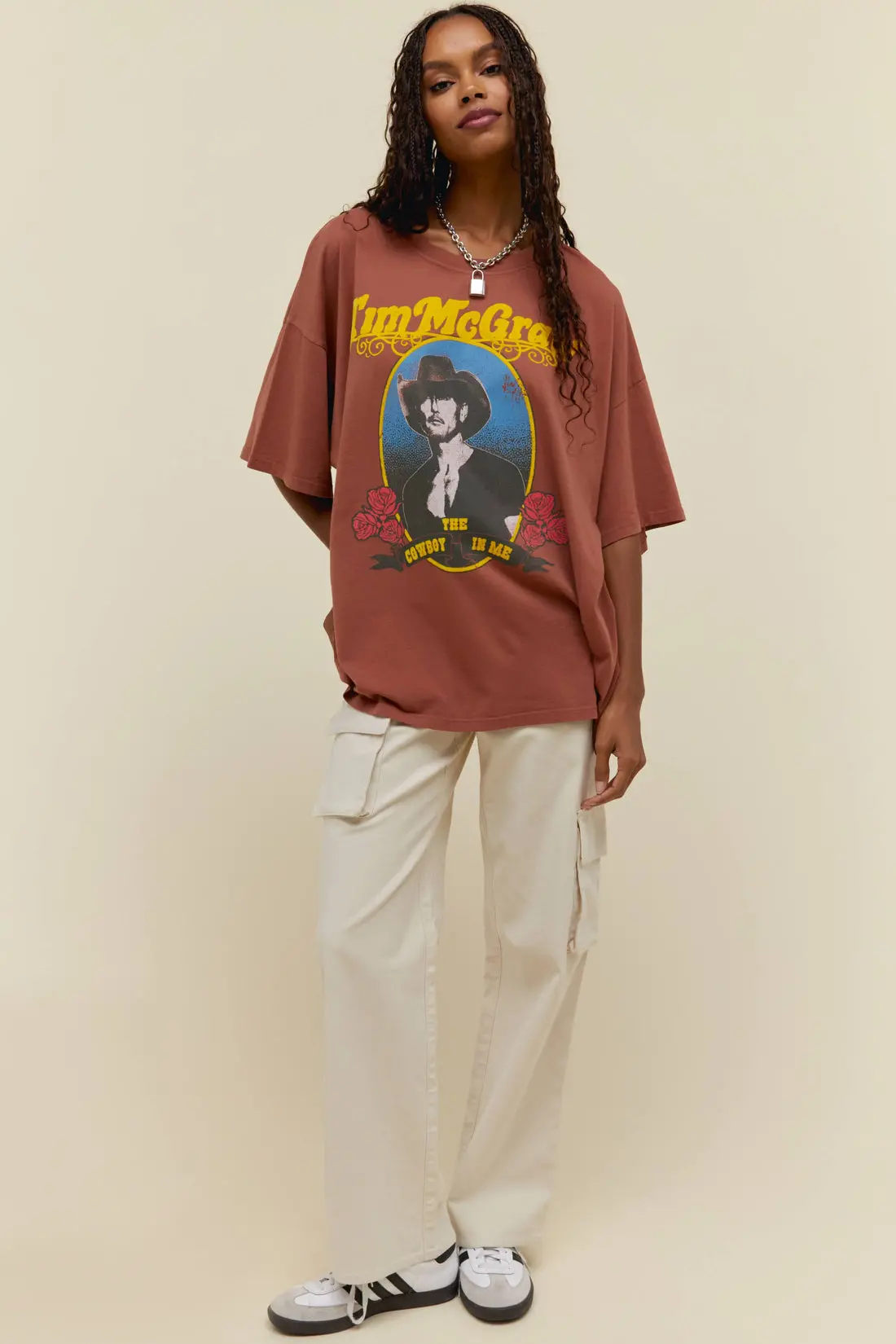 Daydreamer La Tim Mcgraw Cowboy In Me Oversized Tee 2