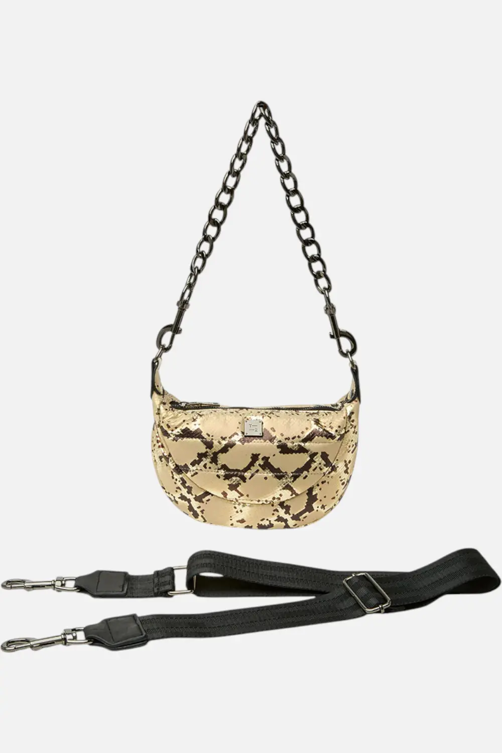Tiny Dancer Shoulder Bag In Python Luxe 1
