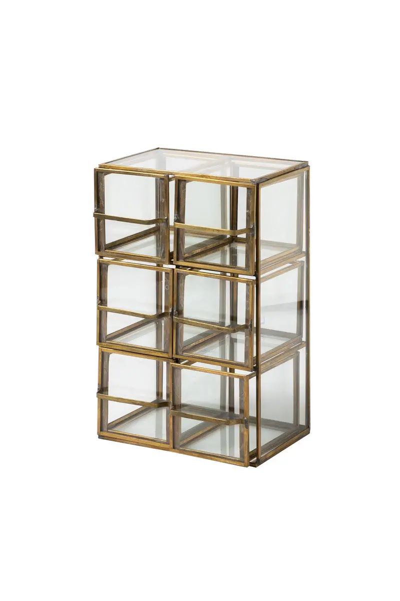 Chehoma Tiny Shelf In Brass 1