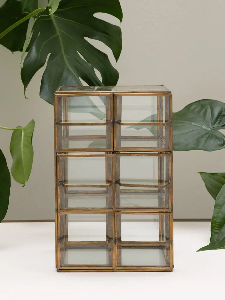 Chehoma Tiny Shelf In Brass 2