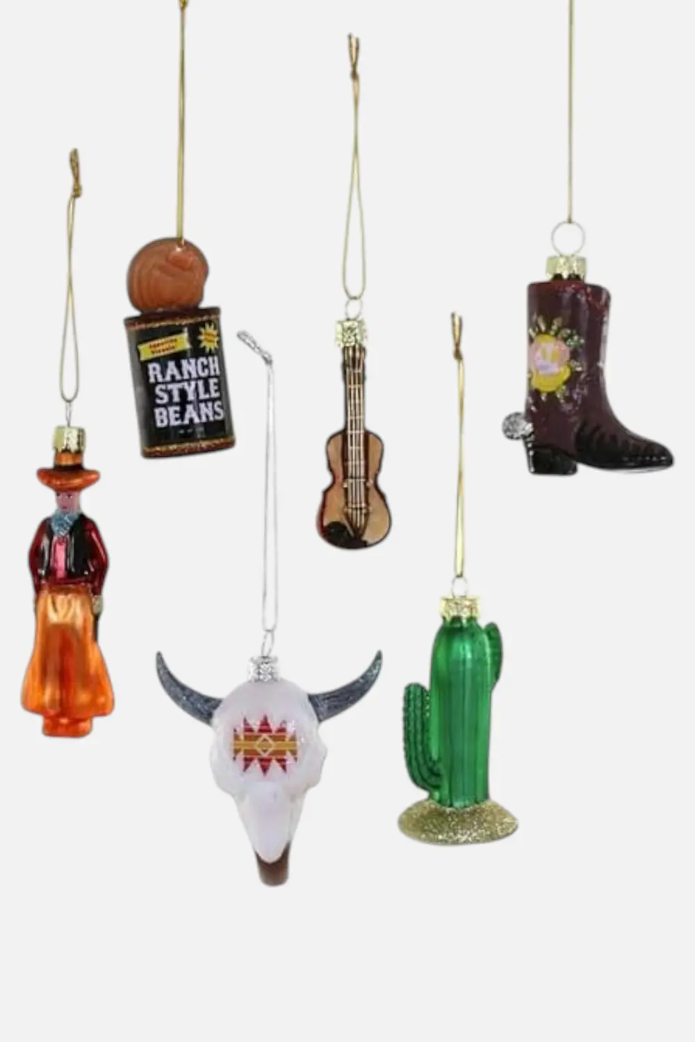 Tiny Wild West Assorted Ornaments 1