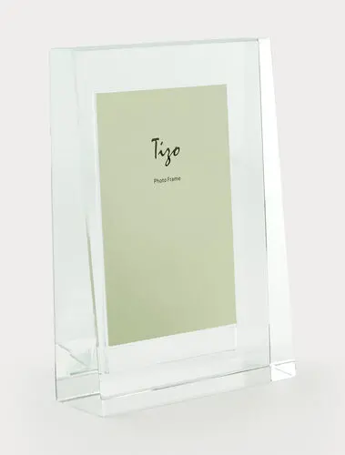 Tizo 4X6 Plain Crystal Glass Frame 1