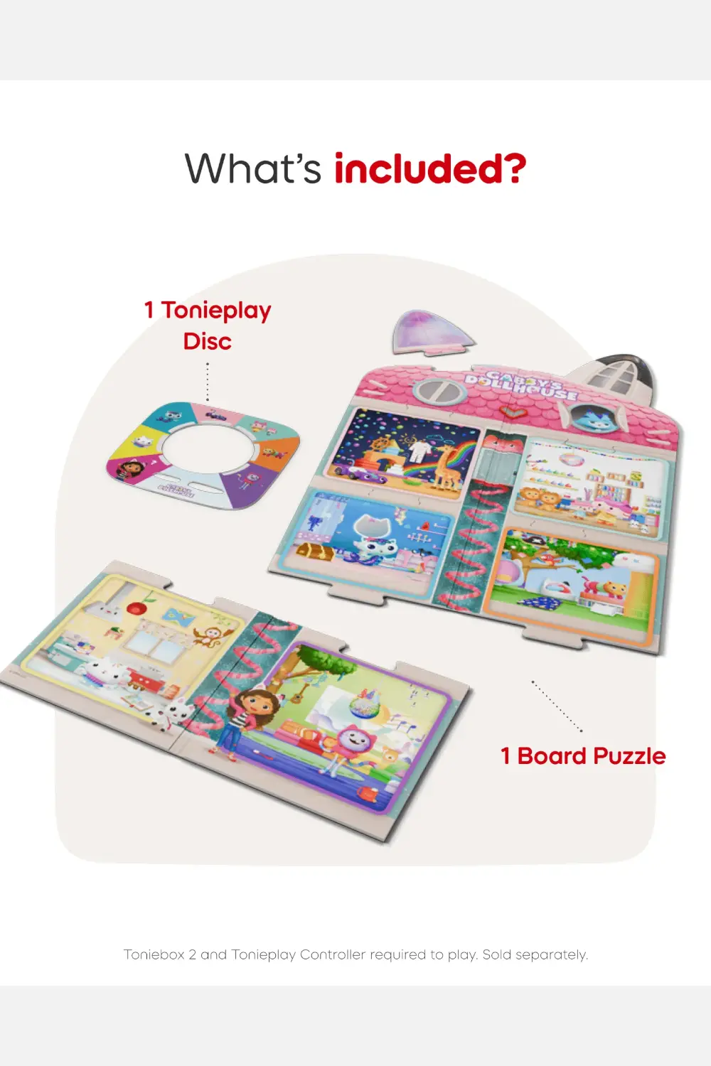 Tonieplay Gabby's Dollhouse: Gabby's Cat-Tastic Scavenger Hunt Game 2