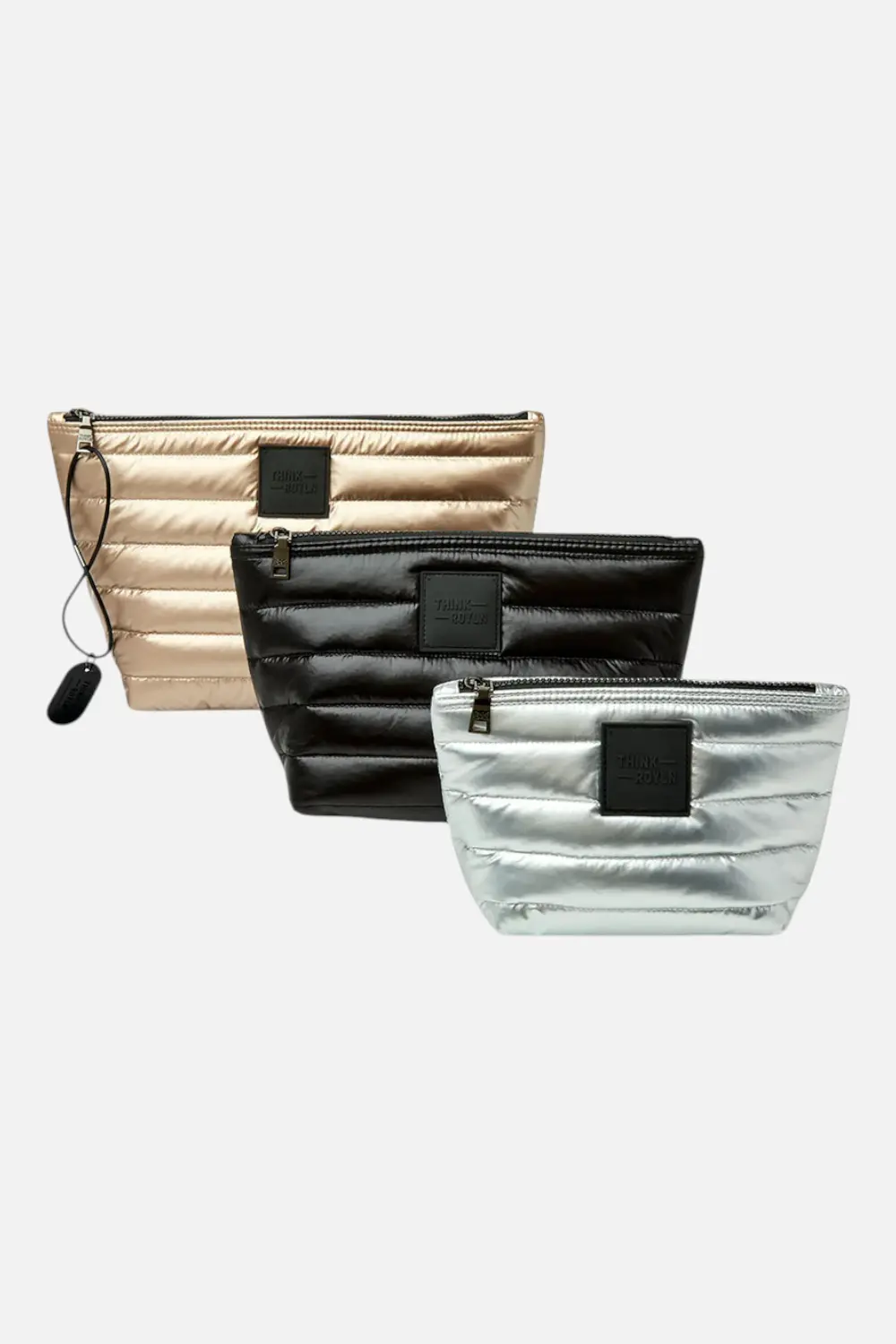 Think Royln Travel Trio Cashmere, Silver, & Black 1