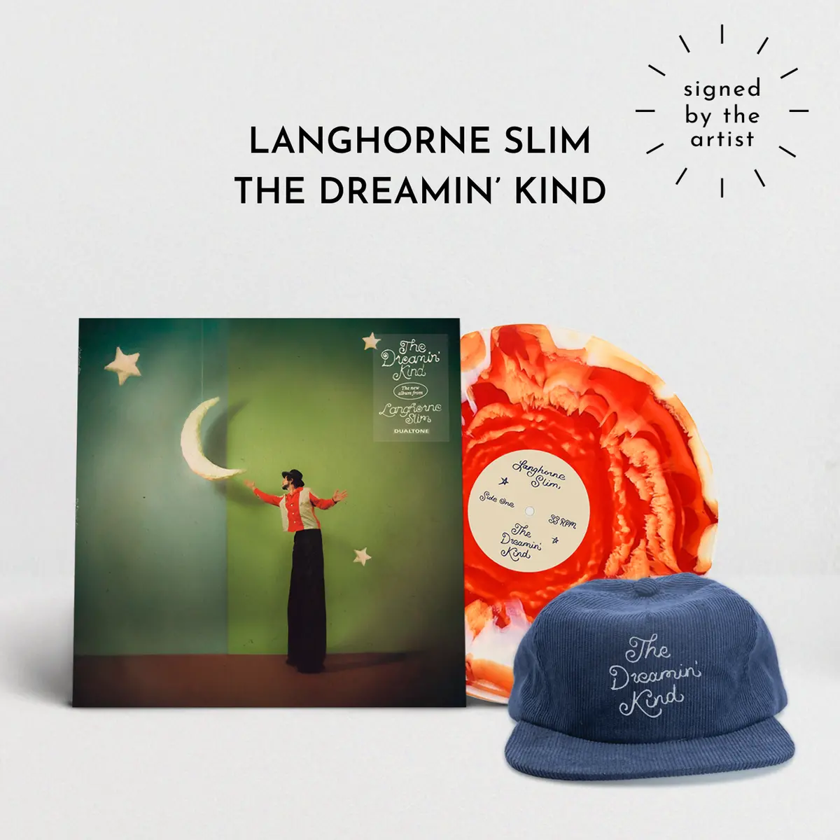 The Dreamin' Kind (Signed Inferno Vinyl + Hat) 1