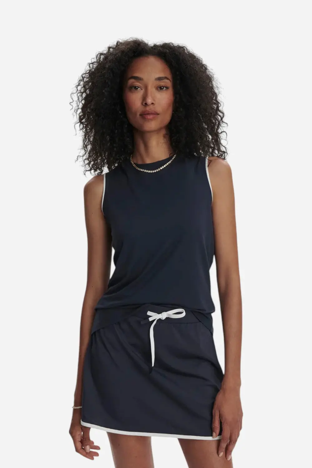 Varley Archer Mid-Rise Skort 13.5" In Blue Nights 1