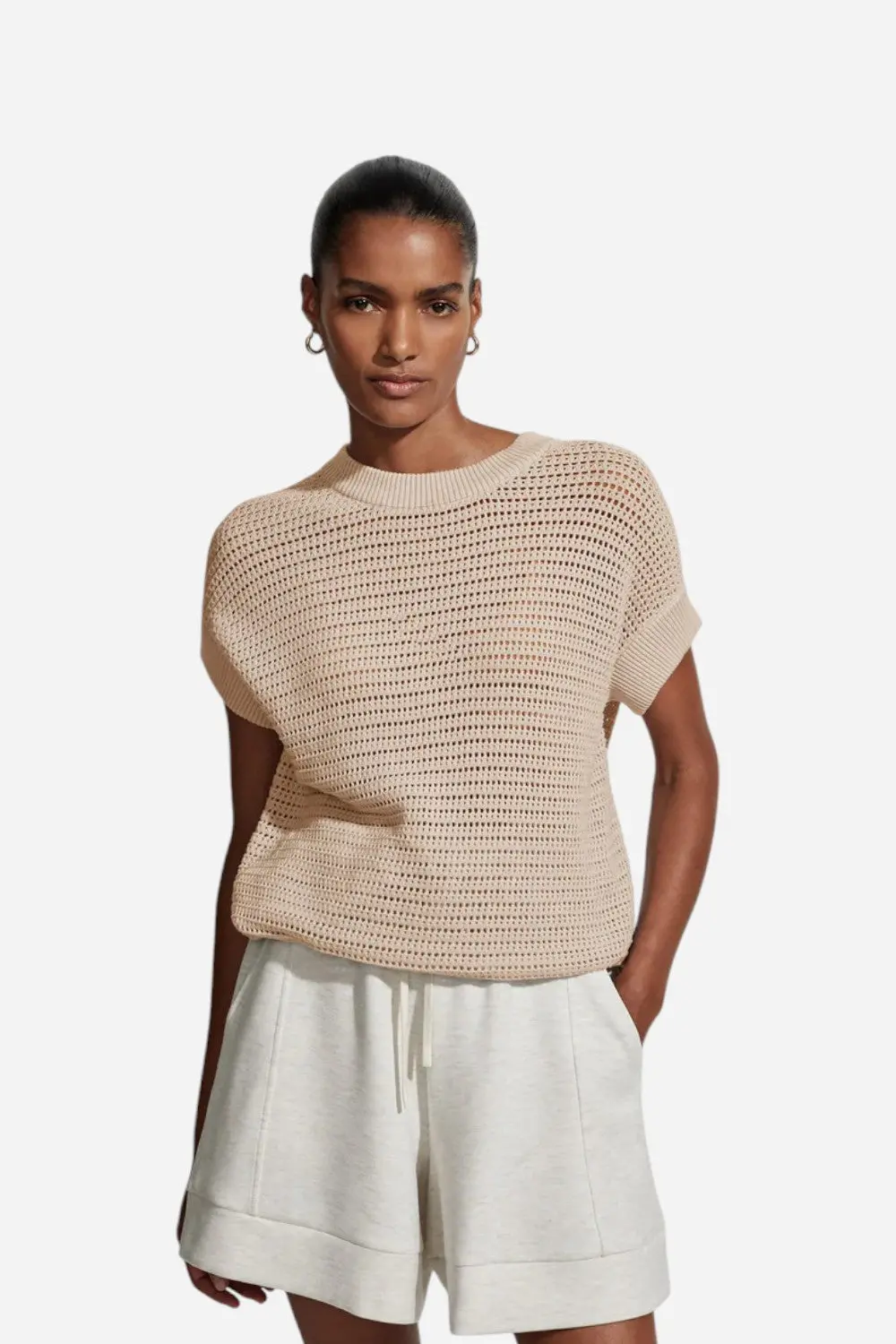 Varley Corvallis Knit In Moonlight 1