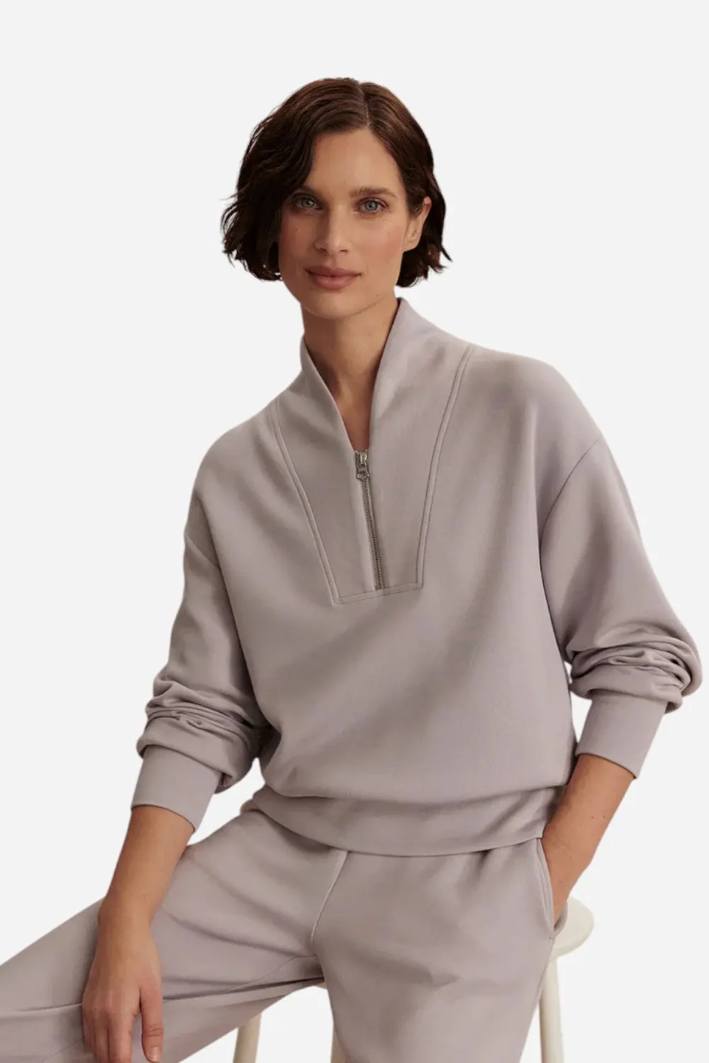 Varley Davidson Sweat In Raindrops 1