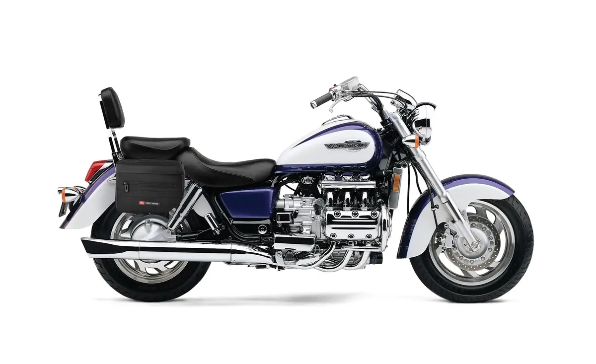 10L - Patriot Small Honda 1500 Valkyrie Interstate Throw Over Saddlebags 2