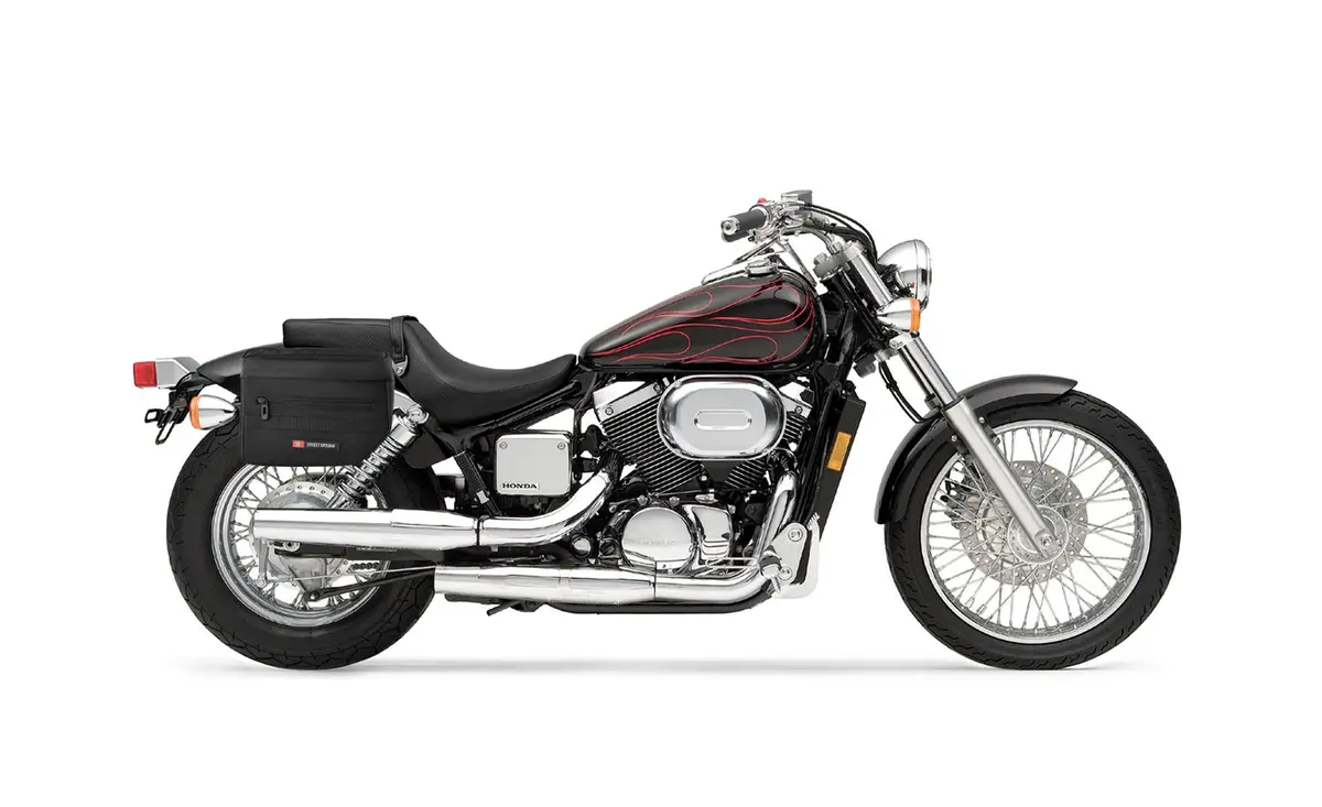 10L - Patriot Small Honda Shadow 750 Spirit Dc Throw Over Saddlebags 2