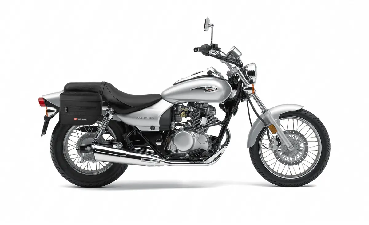 10L - Patriot Small Kawasaki Eliminator 125 Bn125 Throw Over Saddlebags 2