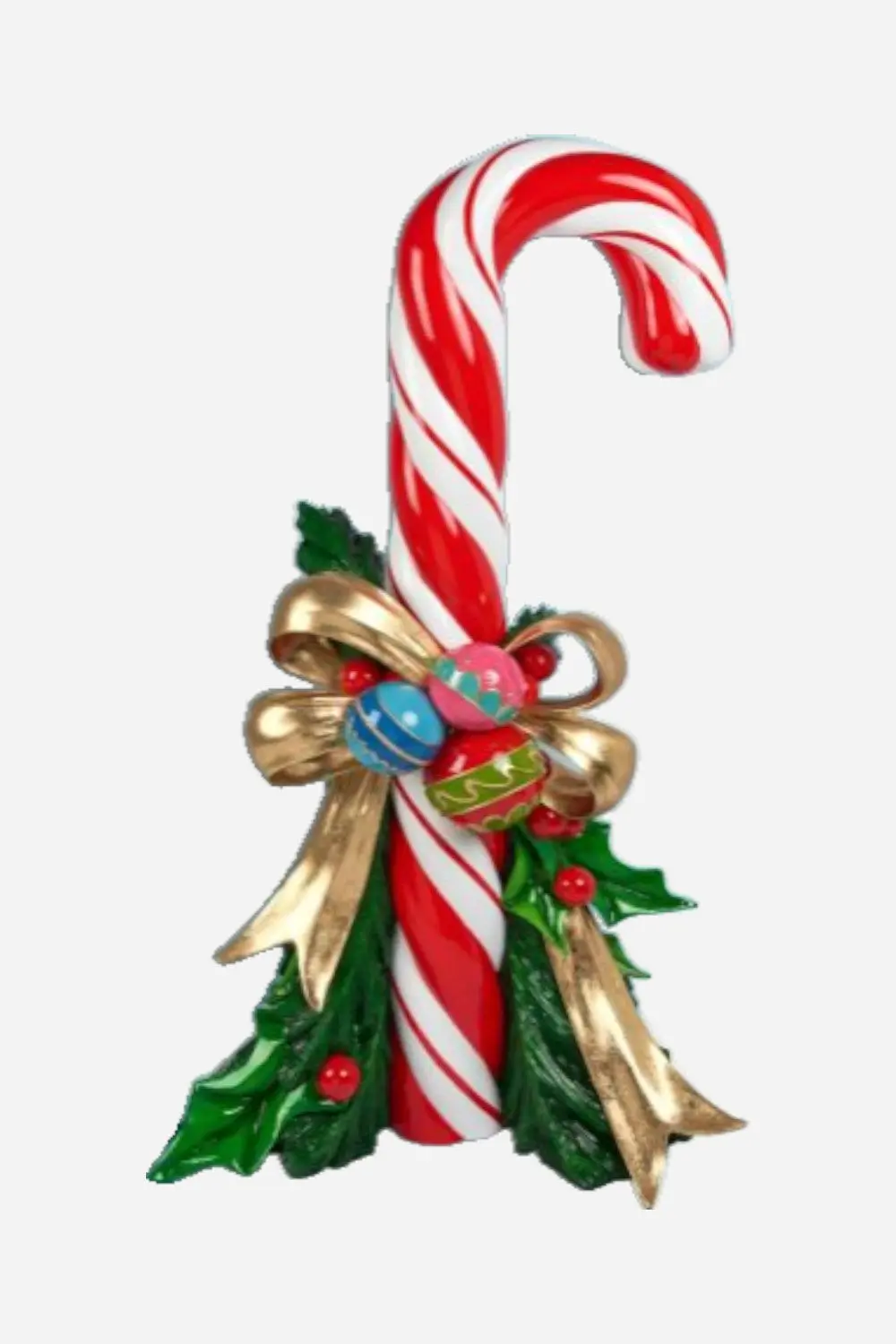 Vintage Candy Cane Left Display 54In. 1