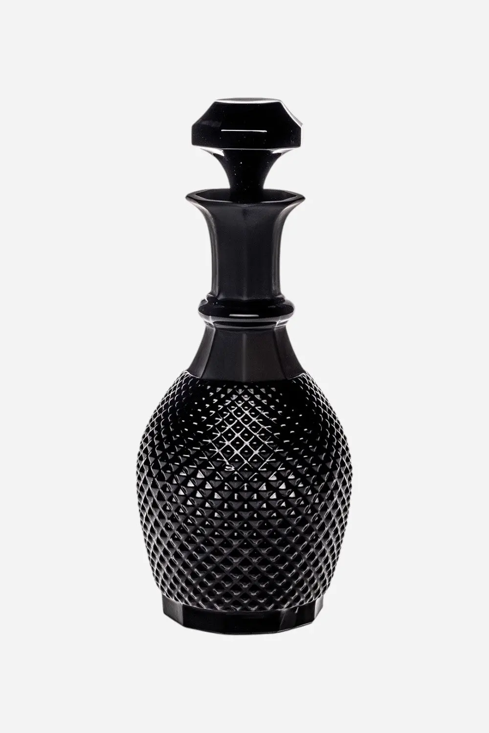 Vista Alegre Bicos Bicolor Decanter In Frosted Black 1