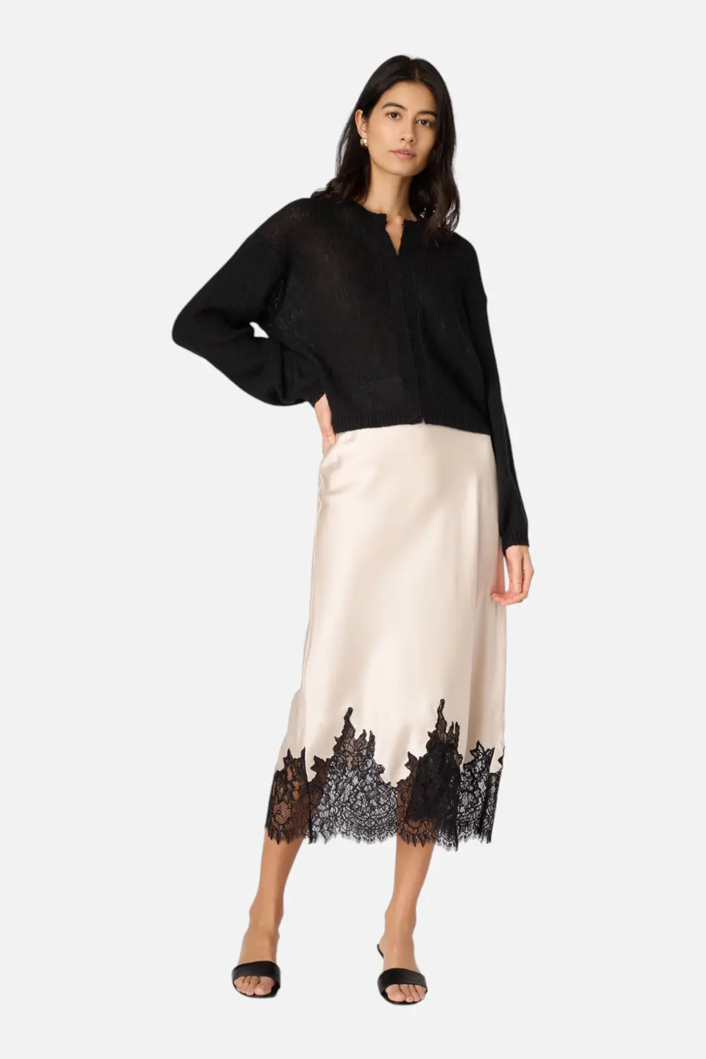 Cami Nyc Vivienne Skirt In Oat 1