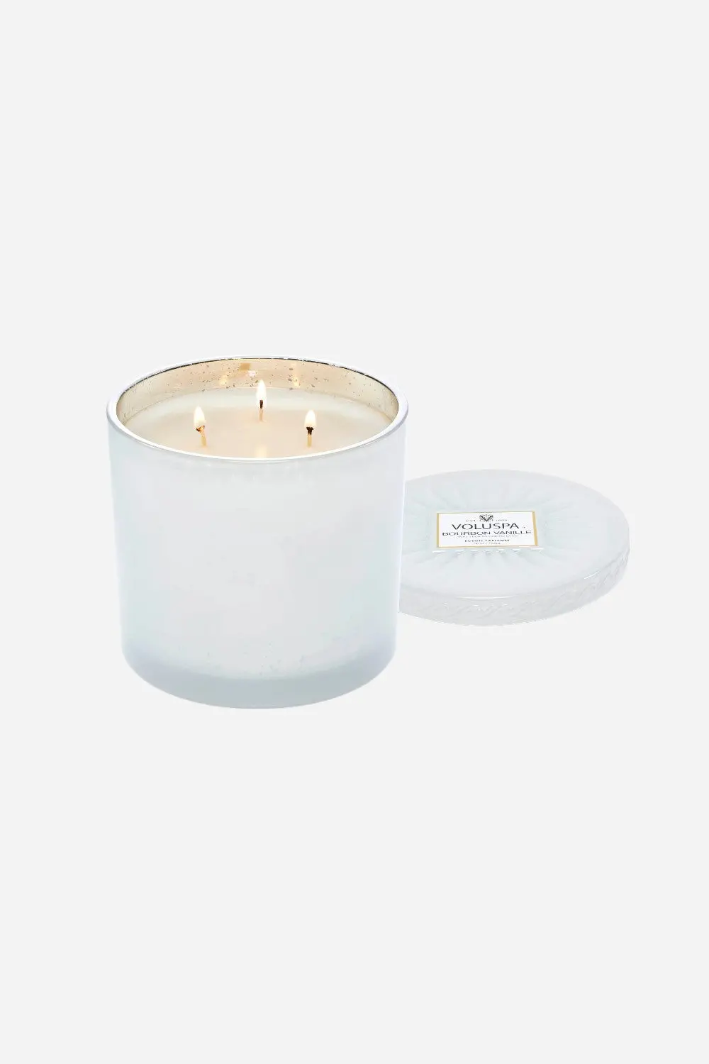 Voluspa Bourbon Vanille 3 Wick Grand Maison Candle 1