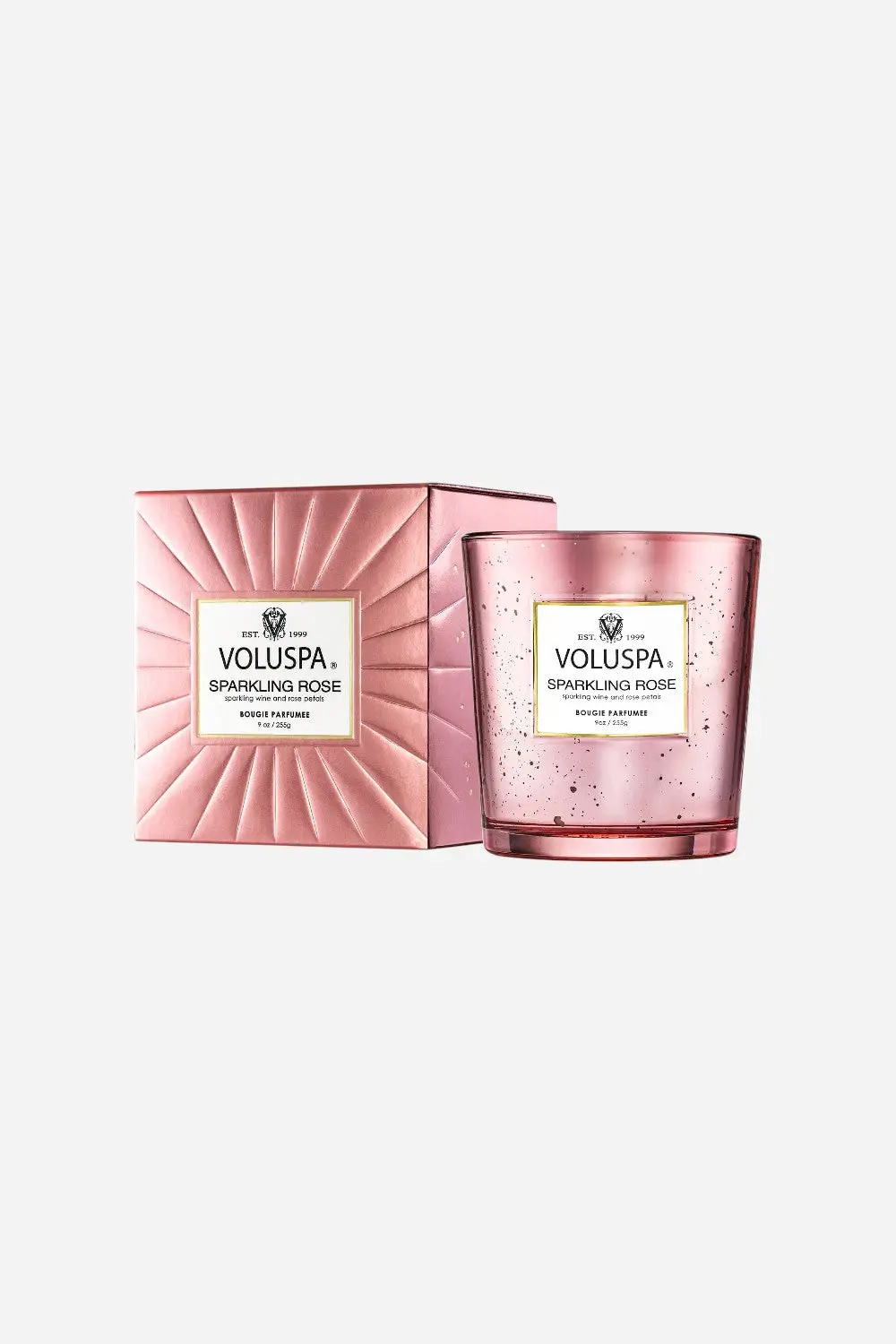 Voluspa Sparkling Rose Classic Candle 1