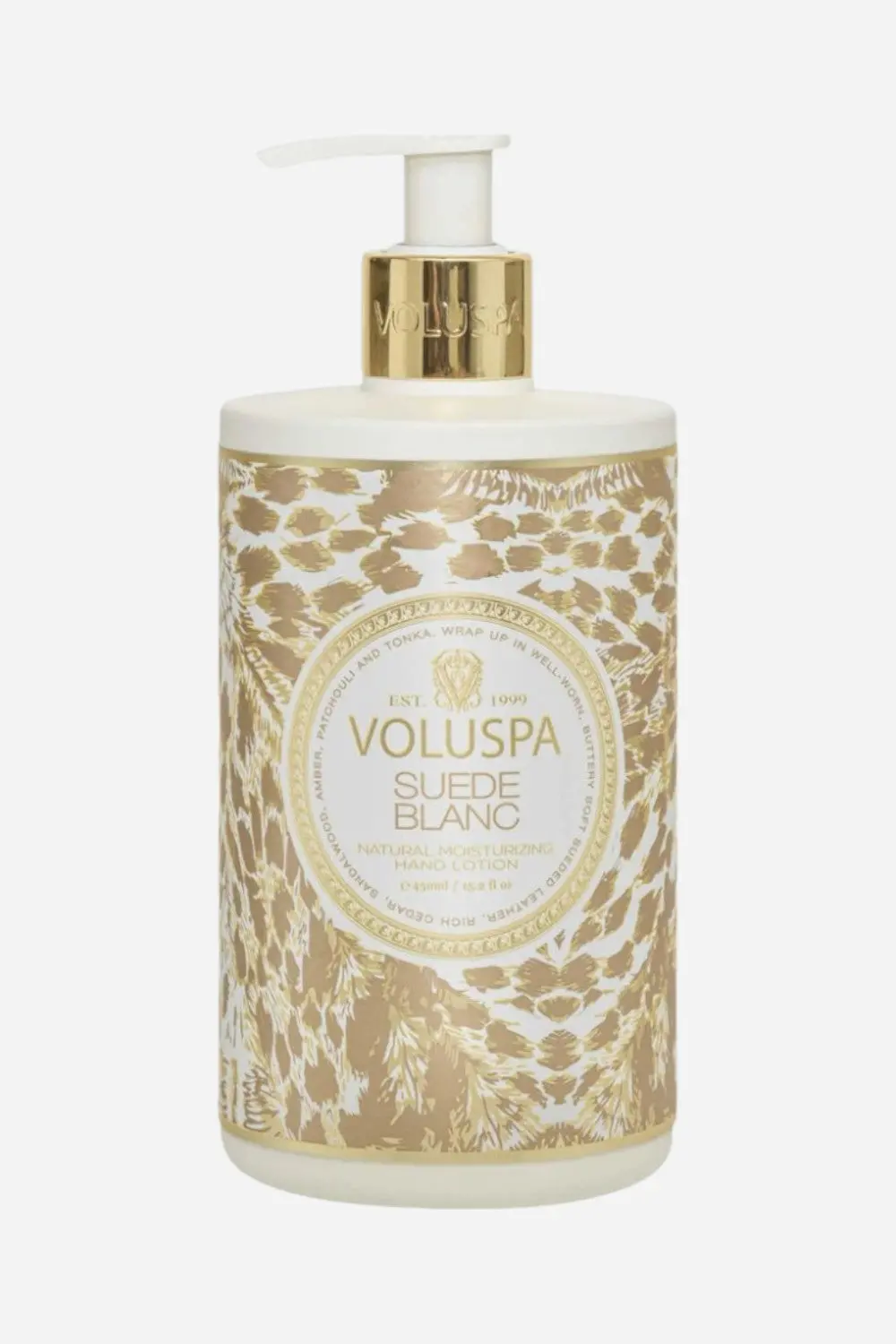 Voluspa Suede Blanc Hand Lotion 1