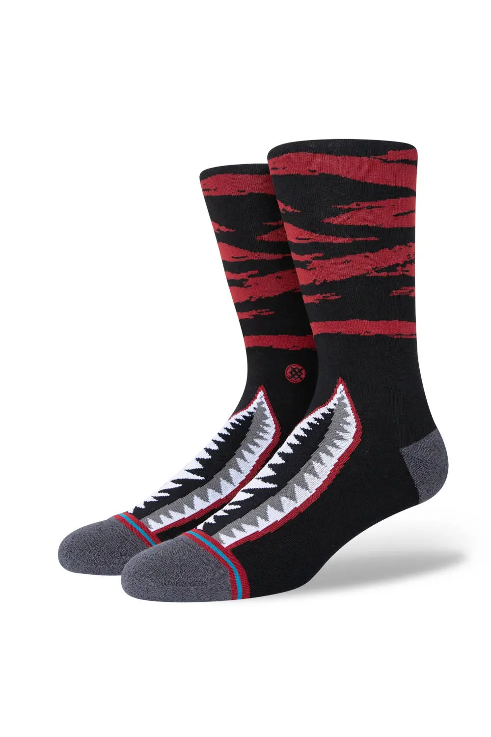 Stance Warbird Crew Socks In Red 1