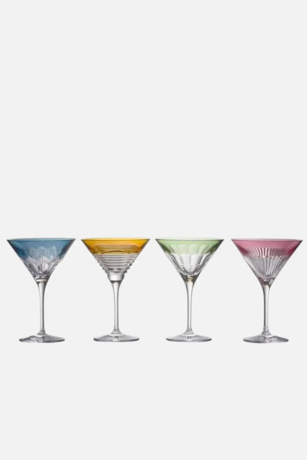 Waterford Mixology Color Martini Set Of 4 1