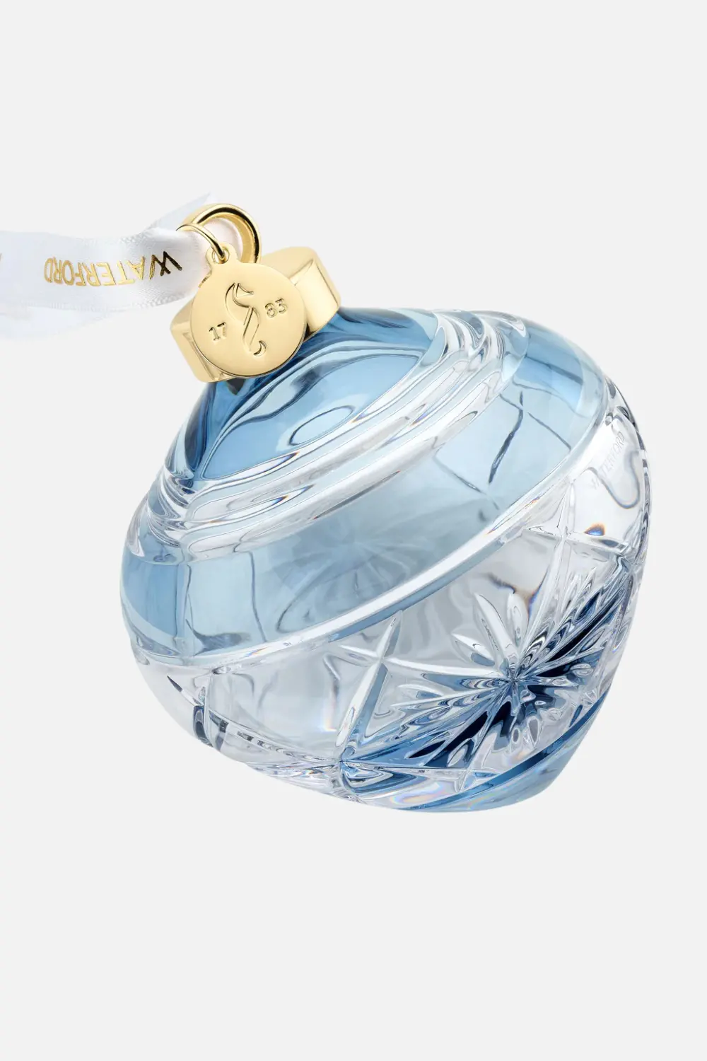 Waterford Winter Wonders Snowflake Bauble Ornament In Icy Blue 1