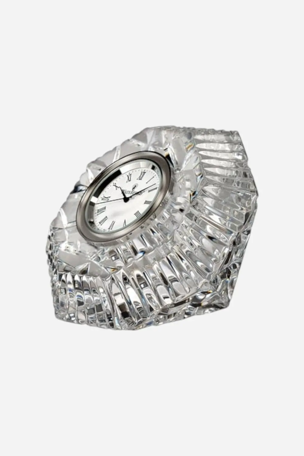 Waterford Lismore Diamond Clock, 2.4In 1