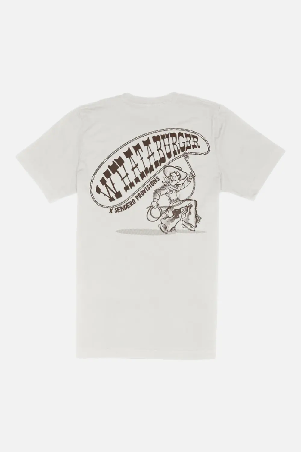 Whataburger X Sendero Whataropin' Vintage White T-Shirt 1