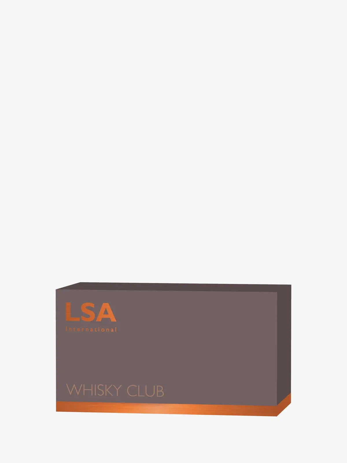 Lsa International Whiskey Club Tumbler In Peat Brown - Set Of 2 2
