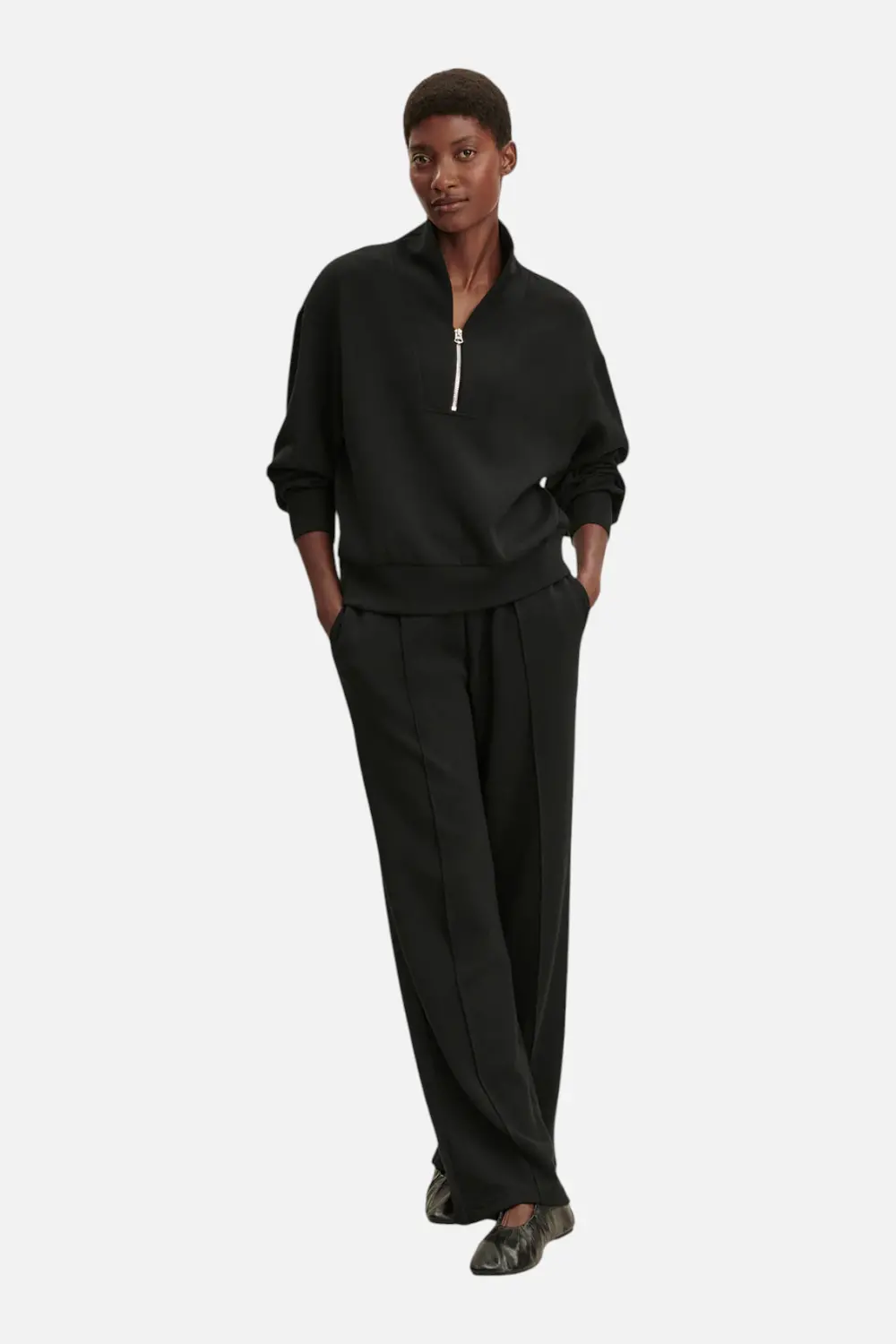 Varley Women's Wide Leg Pant 30" In Black 1