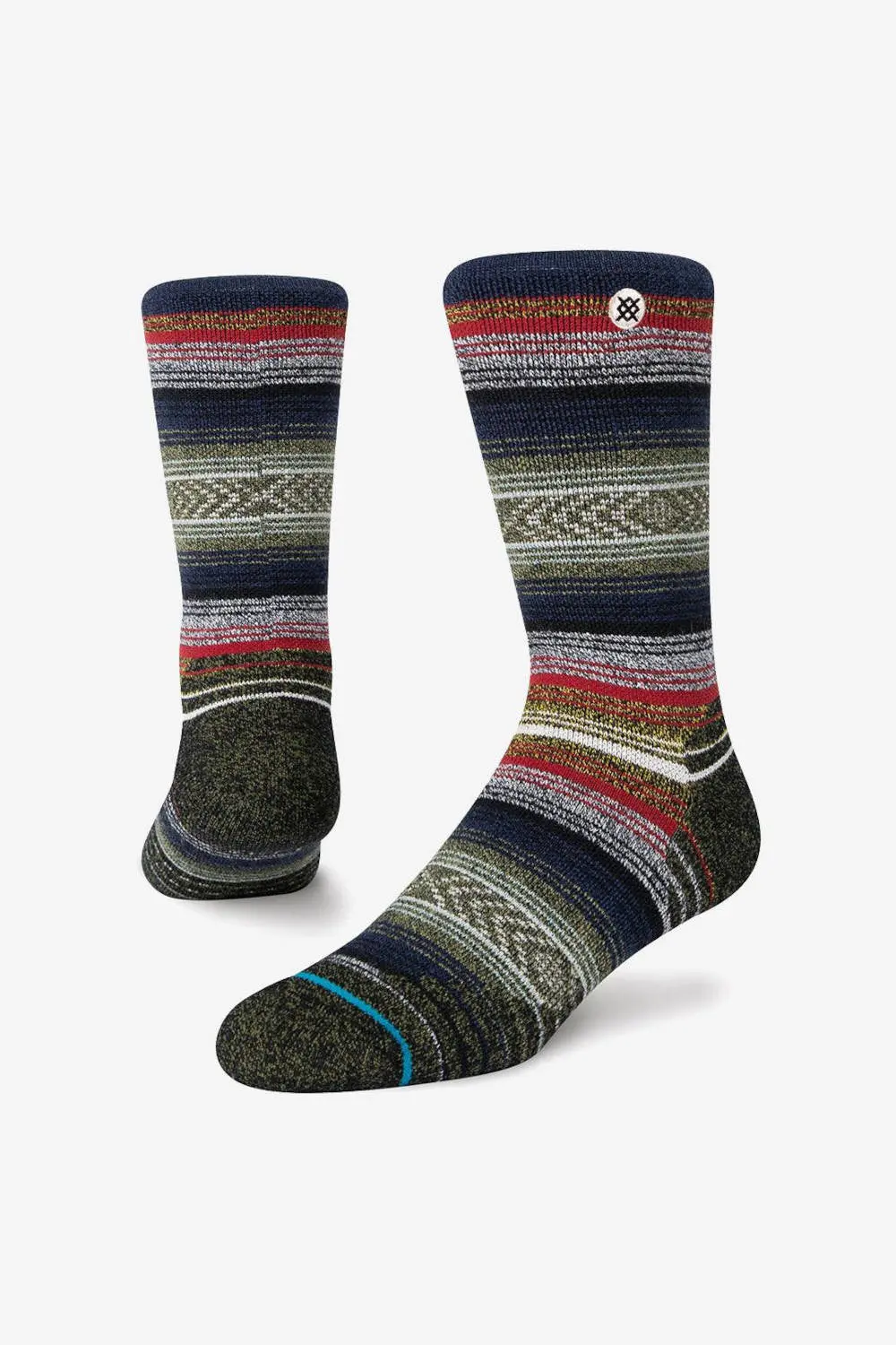Stance Windy Peak Socks In Black 1