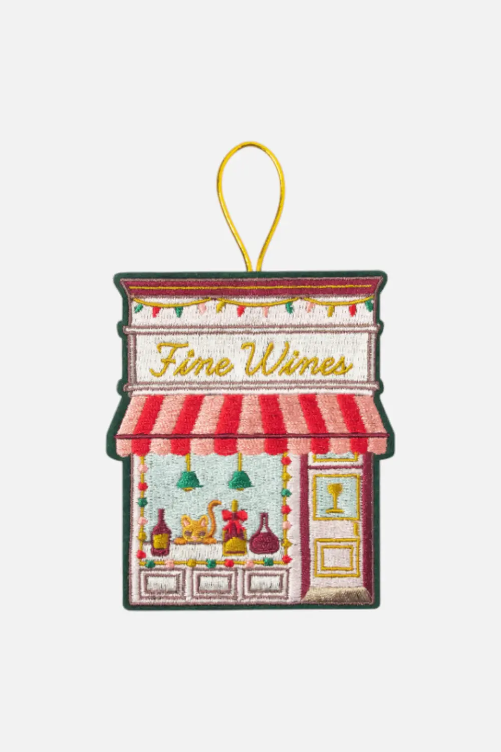 Wine Shop Ornament 1