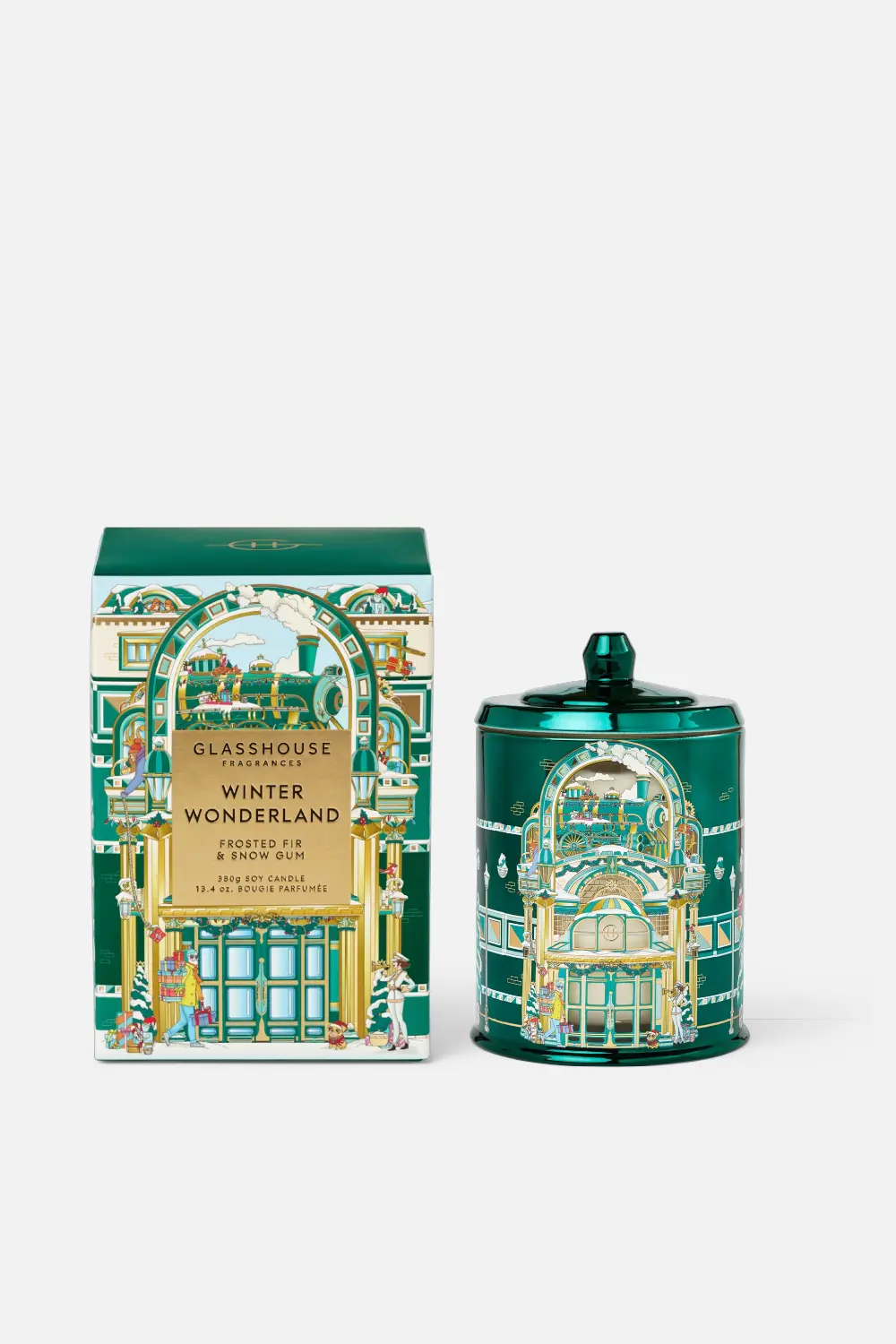Glasshouse Winter Wonderland Triple Scented Candle, 13.4 Oz 1