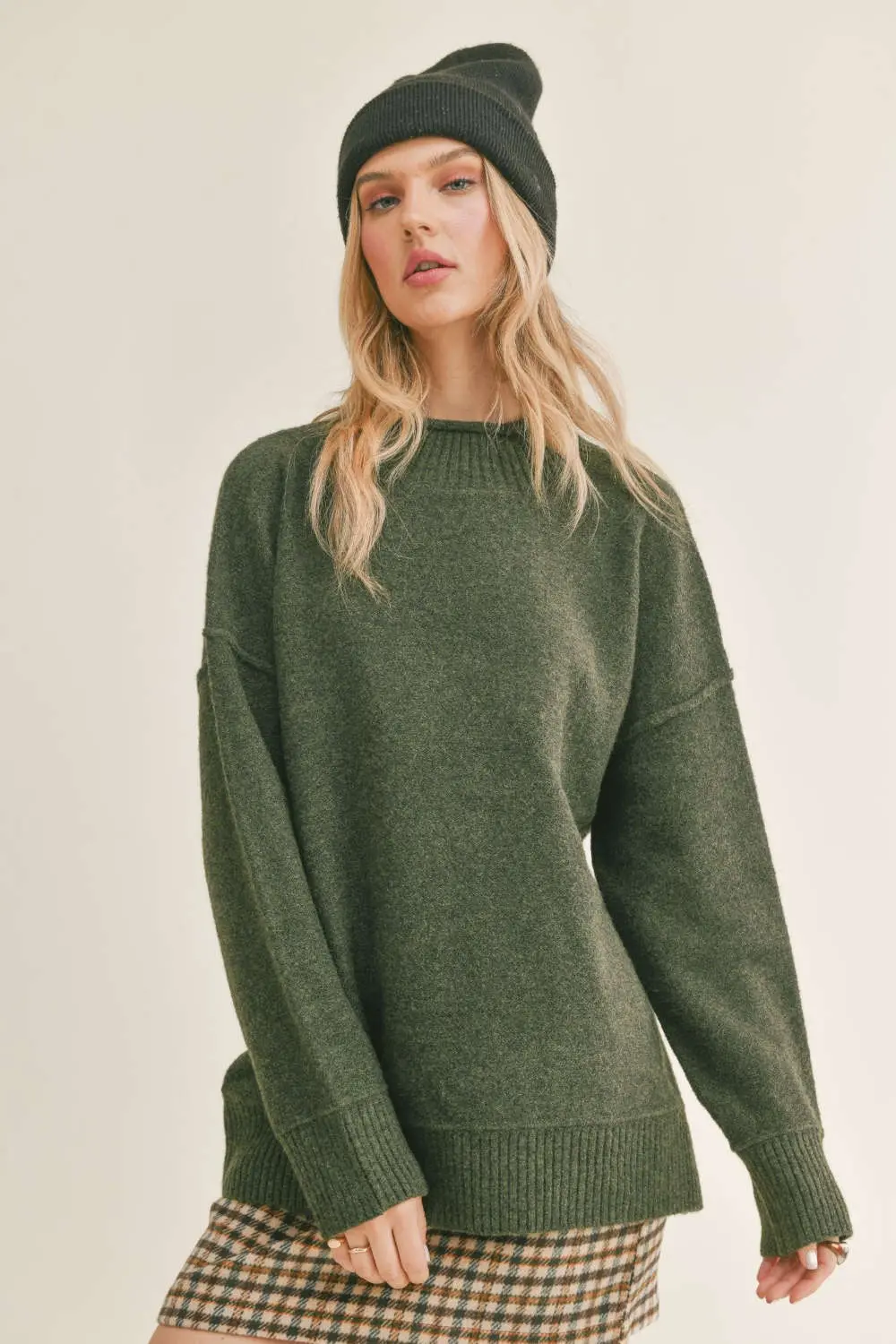 Sage The Label Wisteria Mock Neck Sweater 1