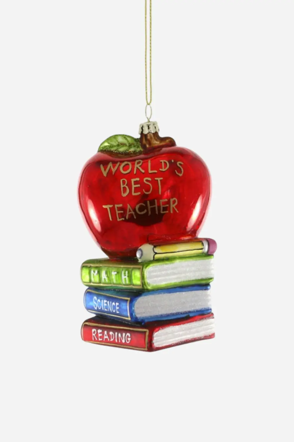 World's Best Teacher Ornament 1