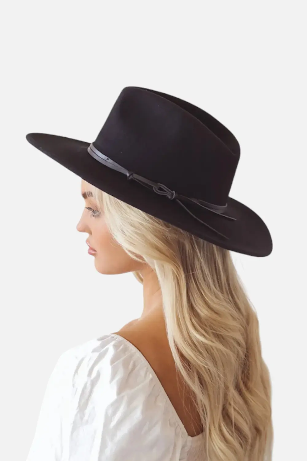 Wyeth Hats Riley Felt Black 1