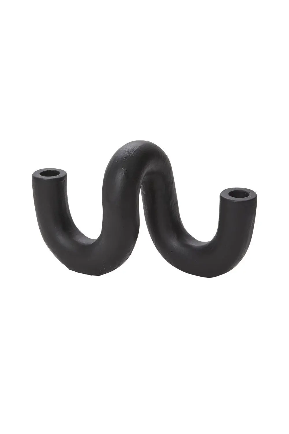 Accent Decor Xavier Candle Holder In Black, 9.75" 1